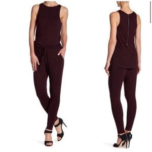 NWT BB Dakota Size Medium Langston Blackberry Purple Jumpsuit